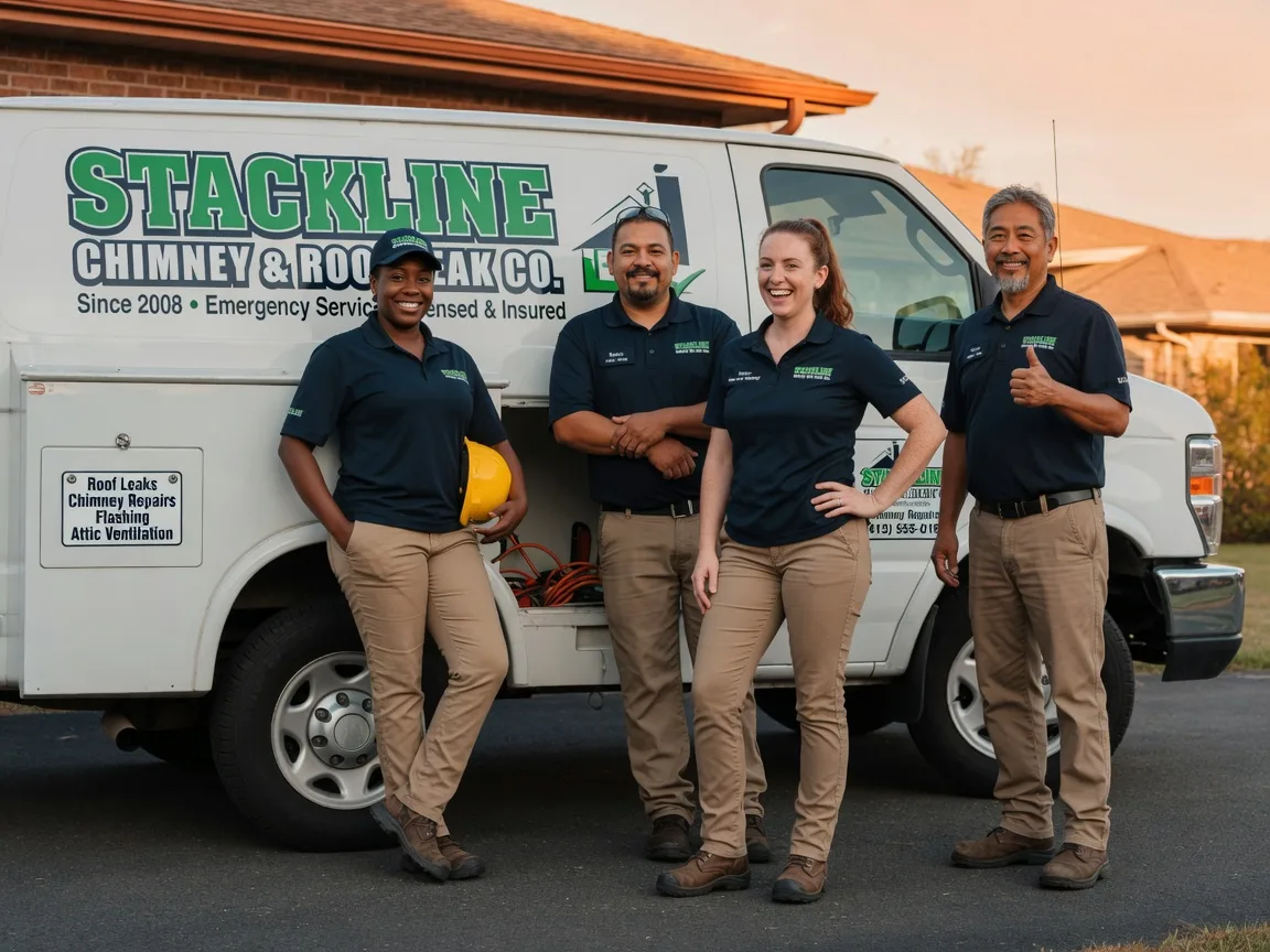 Chimney flashing repair company in Holloway, MN